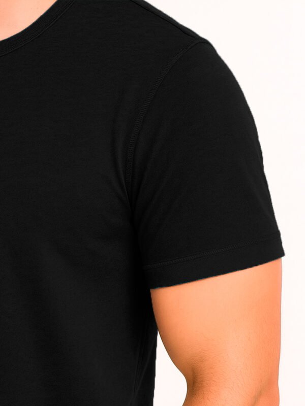 negro-dd Polos Cuello V